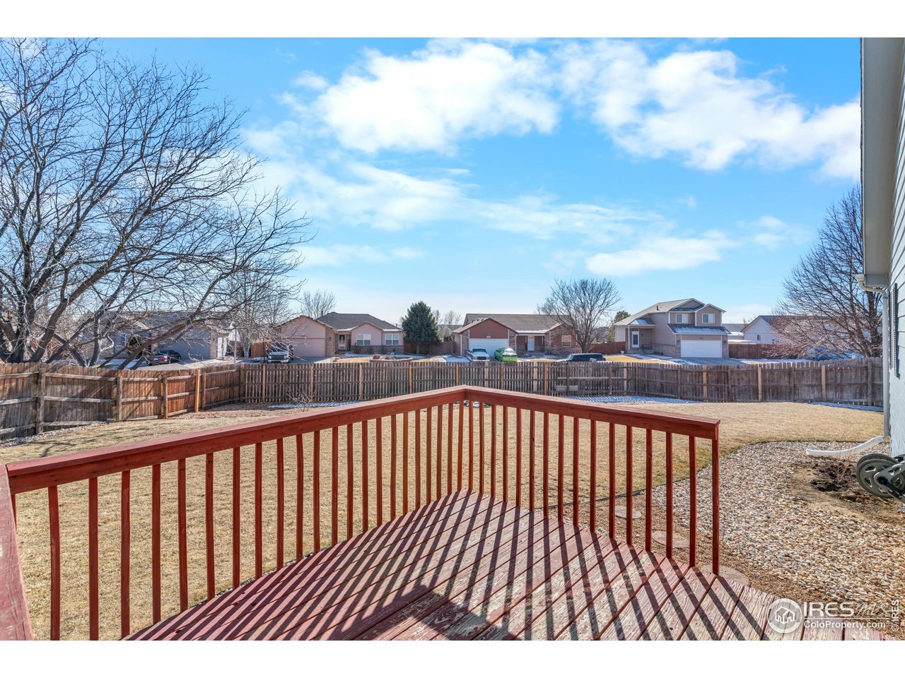 3418 Windmill Court Evans, CO 80620 - Photo 22 of 31 a view of city from a balcony