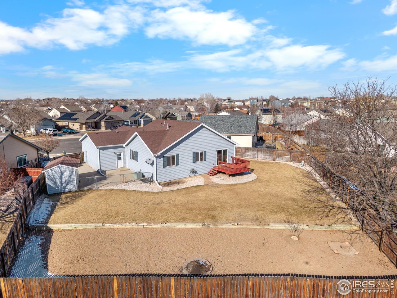 3418 Windmill Court Evans, CO 80620 - Photo 24 of 31 a view of a city from a terrace