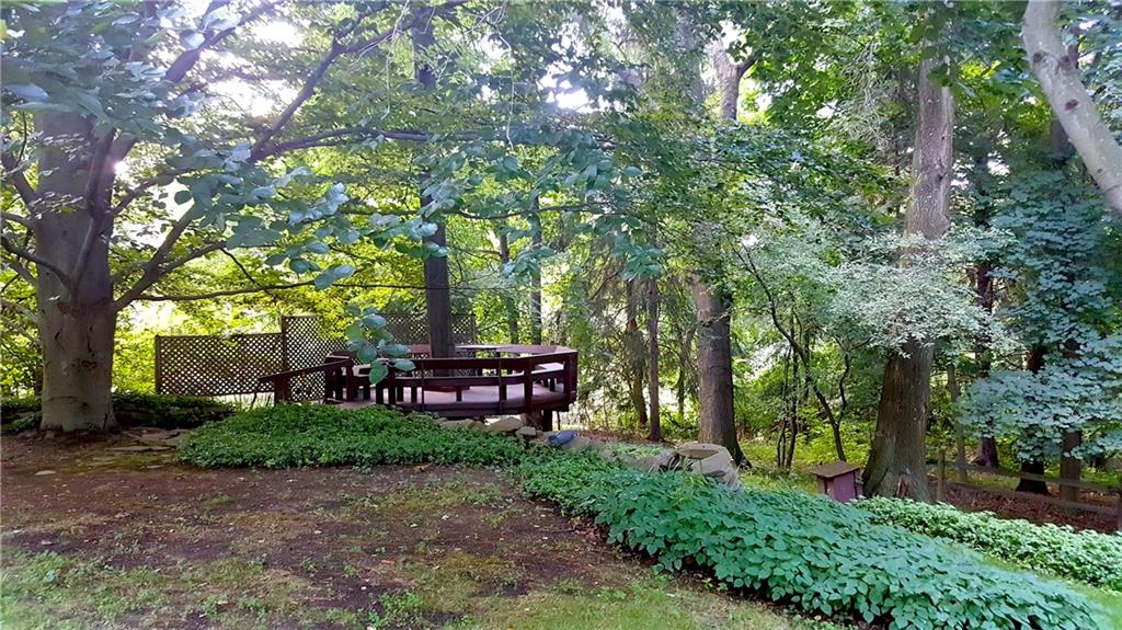 28 Newgate Road Pittsburgh, PA 15202 - Photo 24 of 24 Amazing circular bench area built around beautiful, mature trees on your 1.3 acre lot!