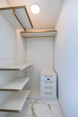 a view of walk in closet