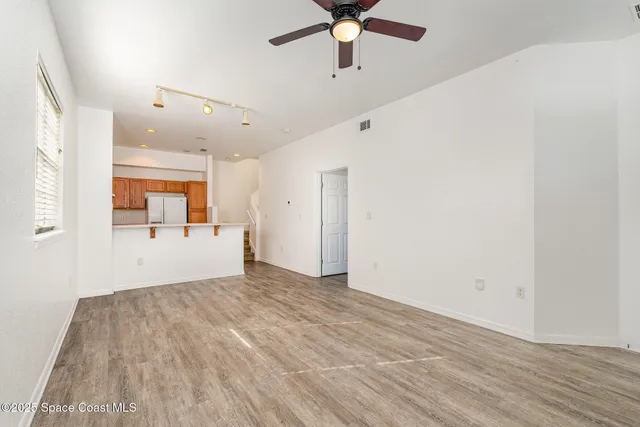wooden floor in an empty room