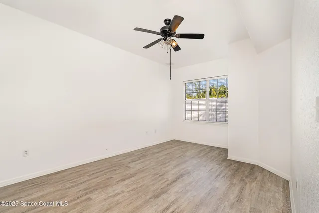 wooden floor in an empty room
