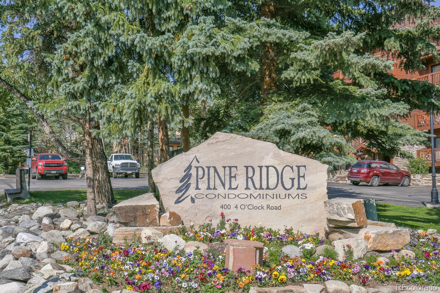 400 4 O Clock Road, Unit E Breckenridge, CO 80424 - Photo 33 of 34 a view of a sign board with yard