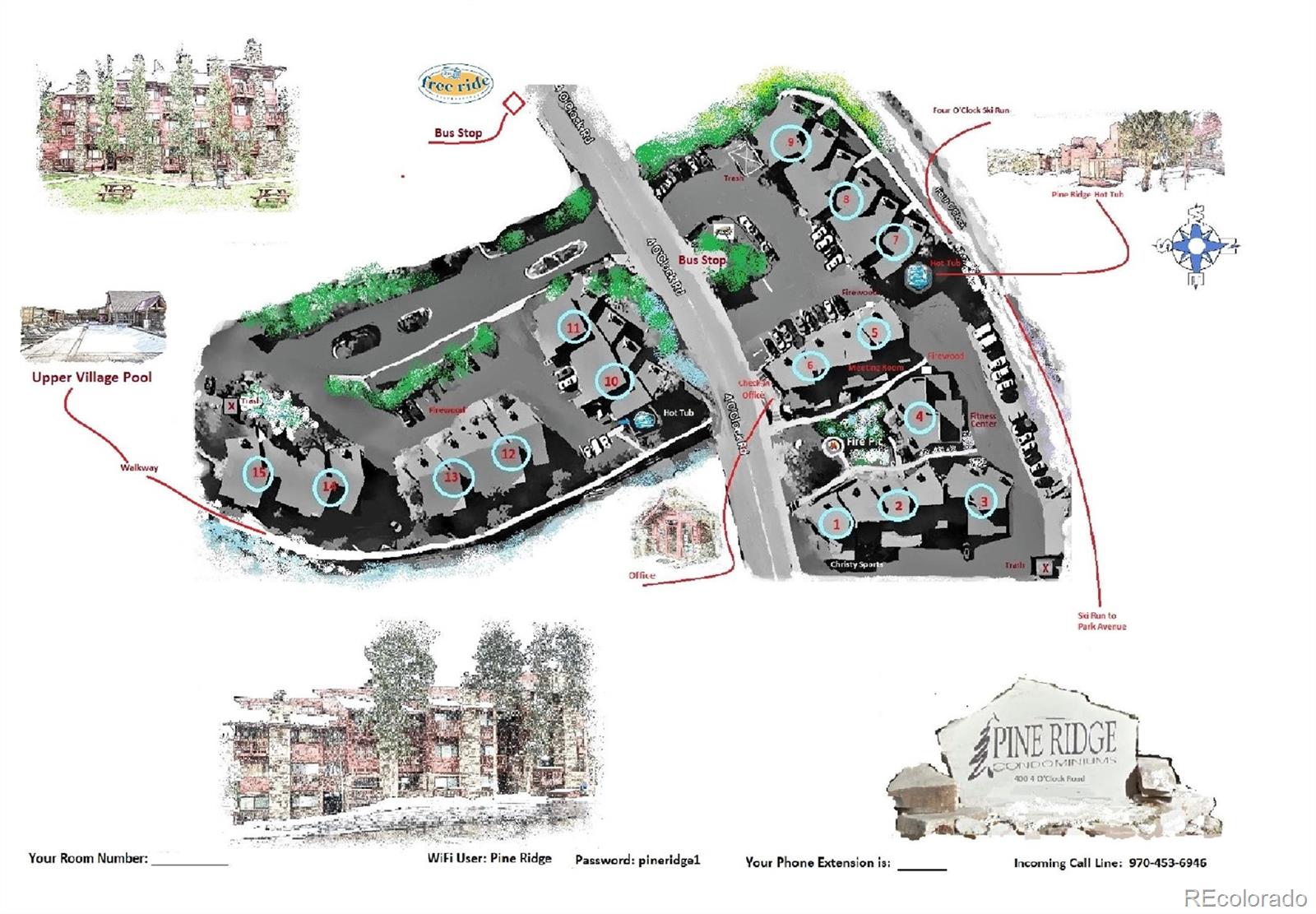 400 4 O Clock Road, Unit E Breckenridge, CO 80424 - Photo 34 of 34 a view of a dining table