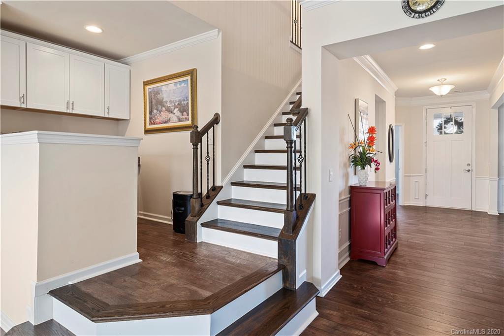 5318 Meadowcroft Way Fort Mill, SC 29708 - Photo 22 of 48 a view of entryway and hall with wooden floor