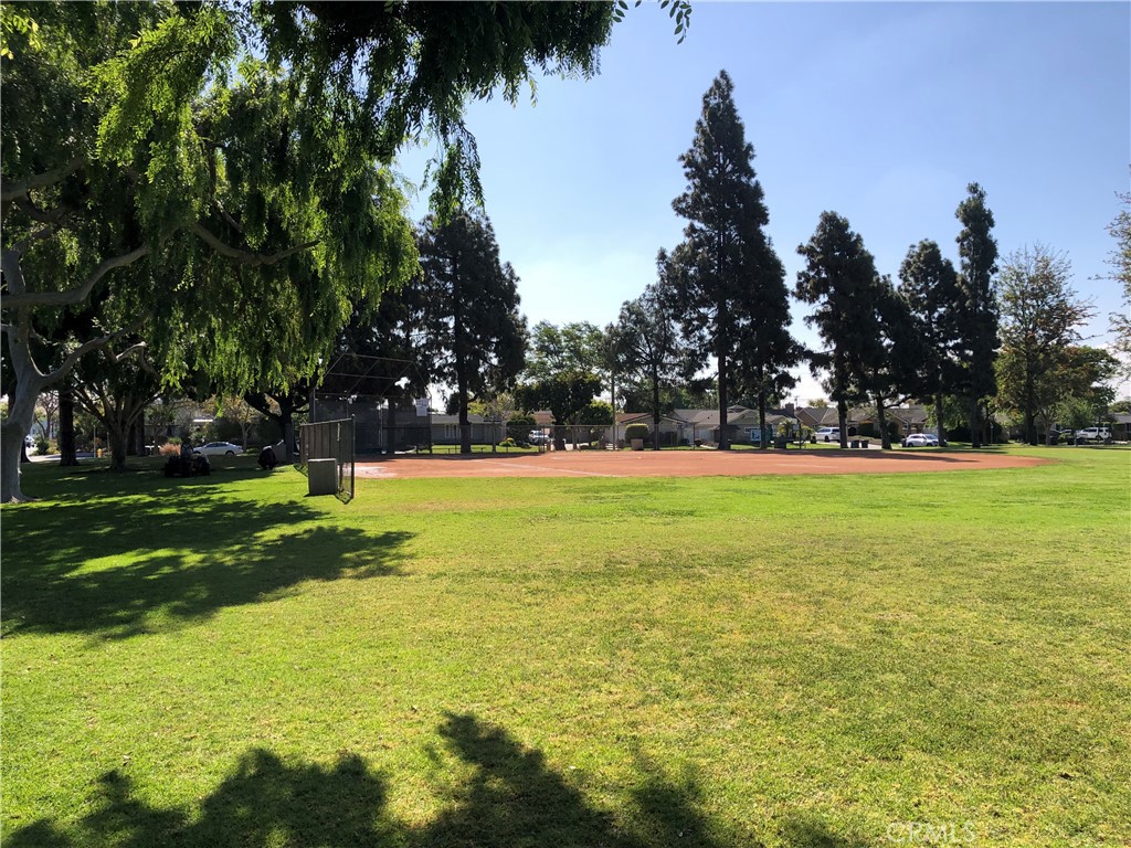 11402 Donovan Road Los Alamitos, CA 90720 - Photo 37 of 44 a view of swimming pool with an outdoor space and seating area