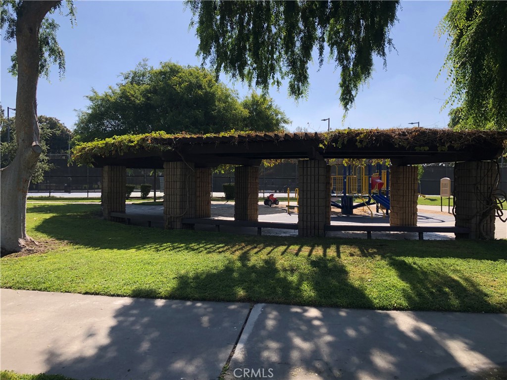 11402 Donovan Road Los Alamitos, CA 90720 - Photo 40 of 44 a view of a back yard of the house and green space