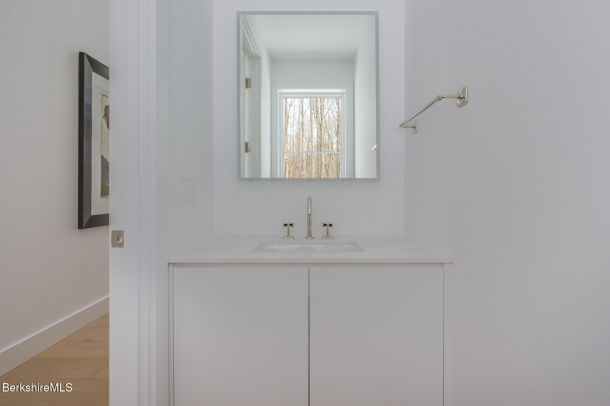 21 A Interlaken Road Stockbridge, MA 01266 - Photo 17 of 41 Powder Room off Main Entry