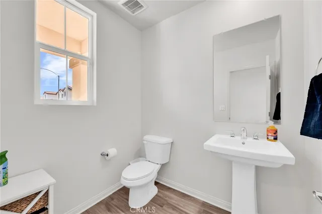 a view of a backyard with garage