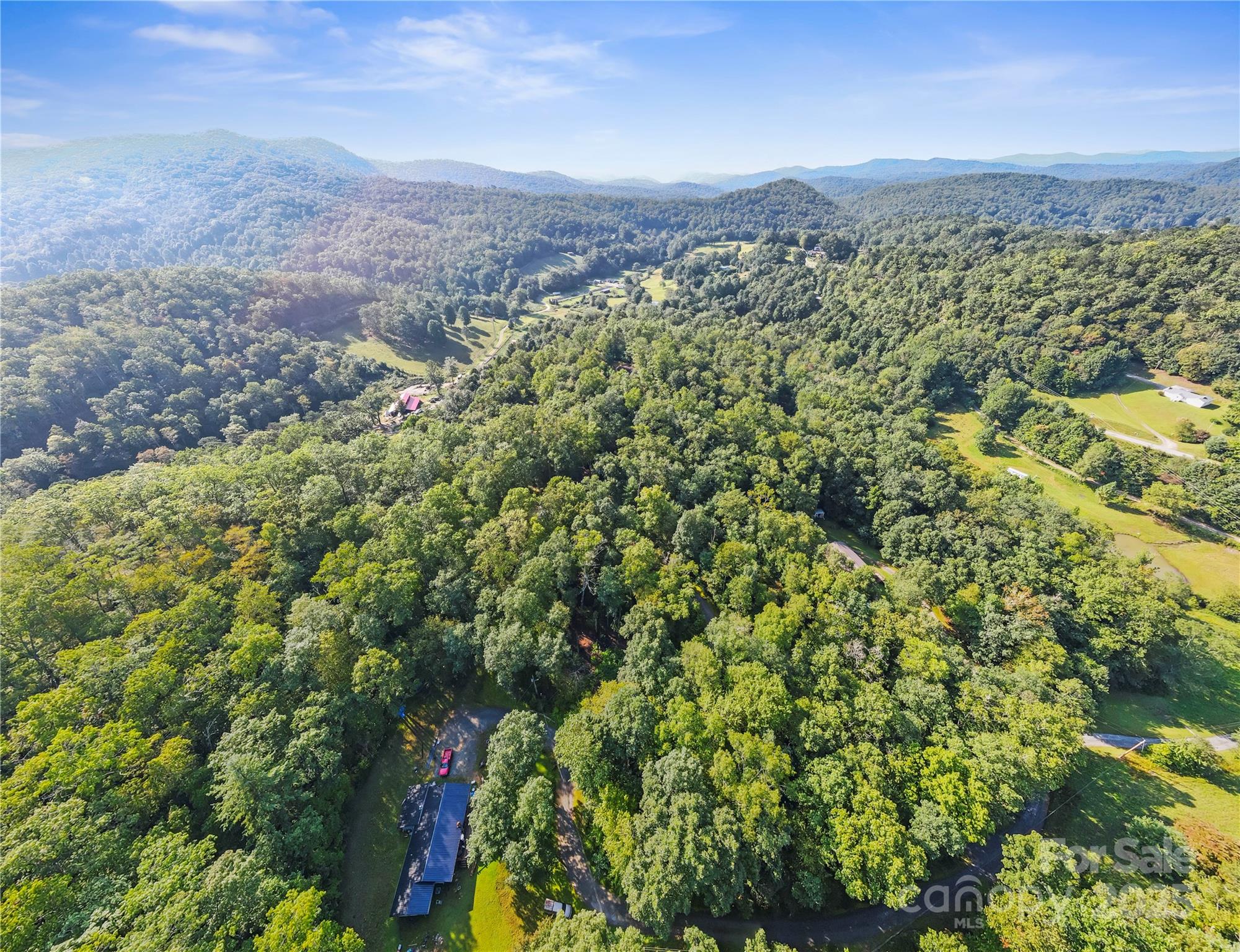 Tbd Barts Br Drive, Unit 1316 Balsam Grove, NC 28708 - Photo 8 of 10 an aerial view of residential house with outdoor space