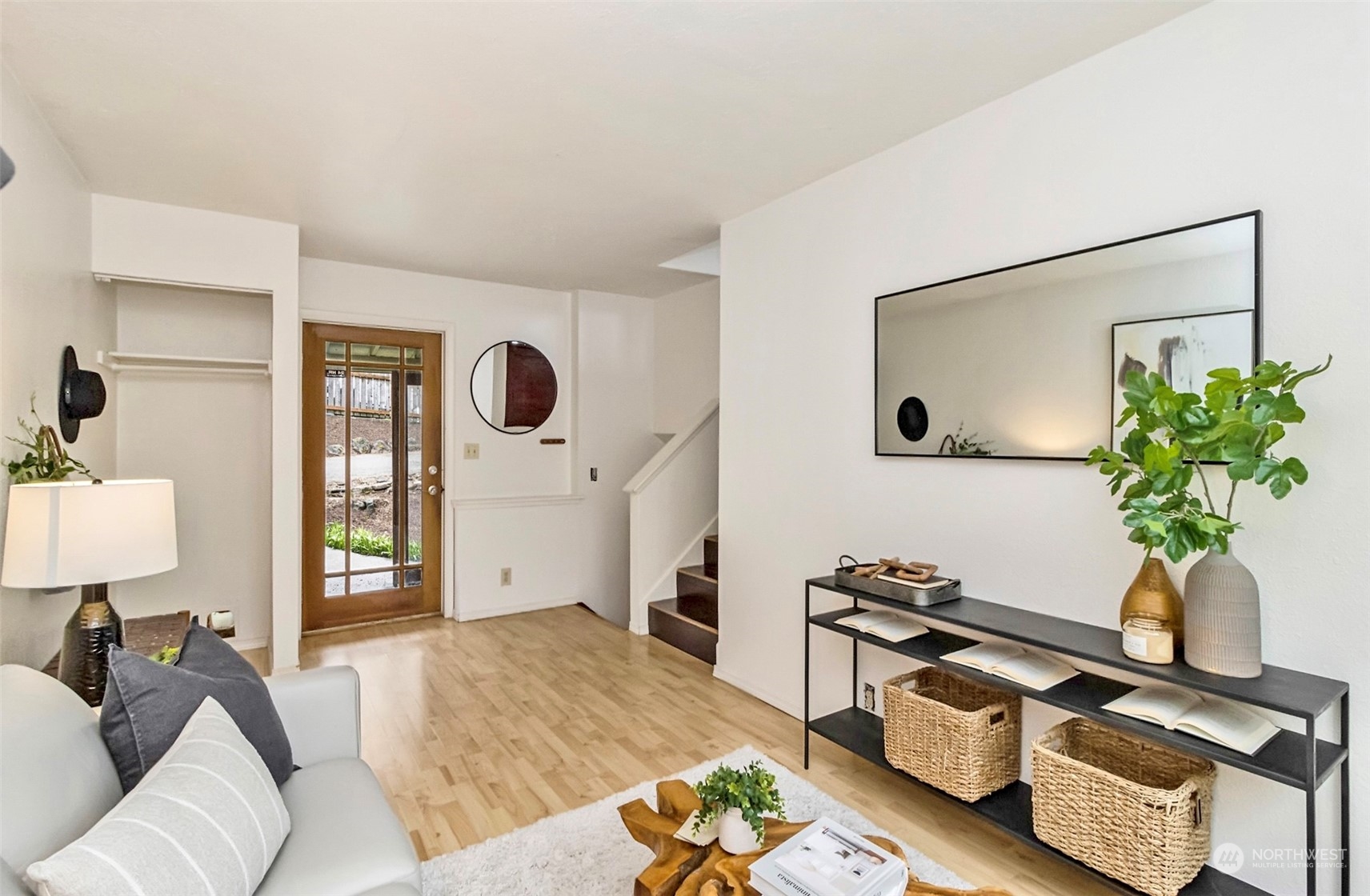 9048 3rd Avenue South Seattle, WA 98108 - Photo 5 of 36 a living room with furniture flowerpot and wooden floor