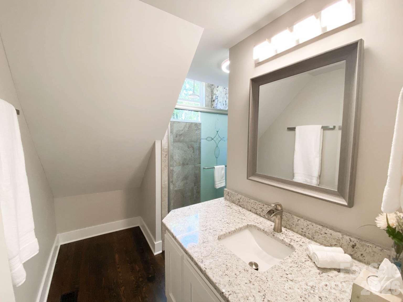 141 Carnegie Road Rutherfordton, NC 28139 - Photo 13 of 45 a bathroom with a sink and a mirror
