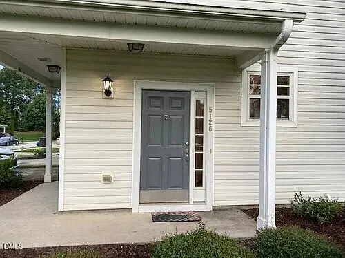 a view of a house with a window