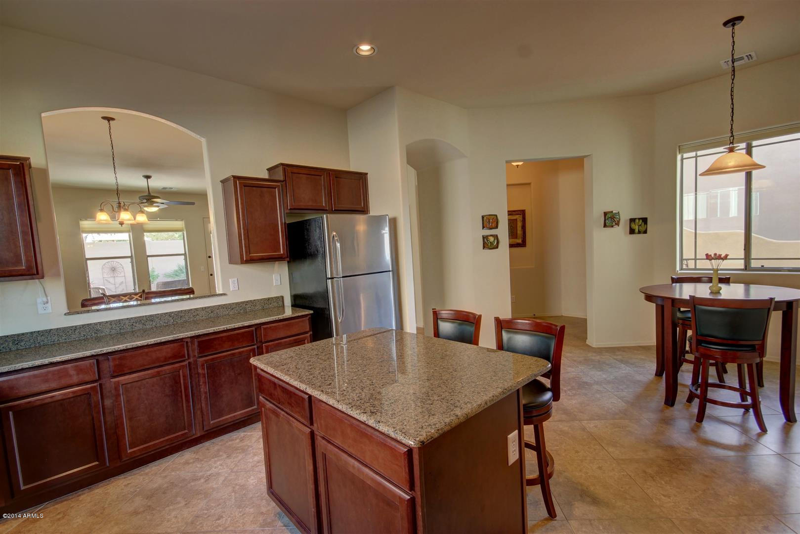6202 East McKellips Road, Unit 156 Mesa, AZ 85215 - Photo 9 of 32 Large kitchen island
