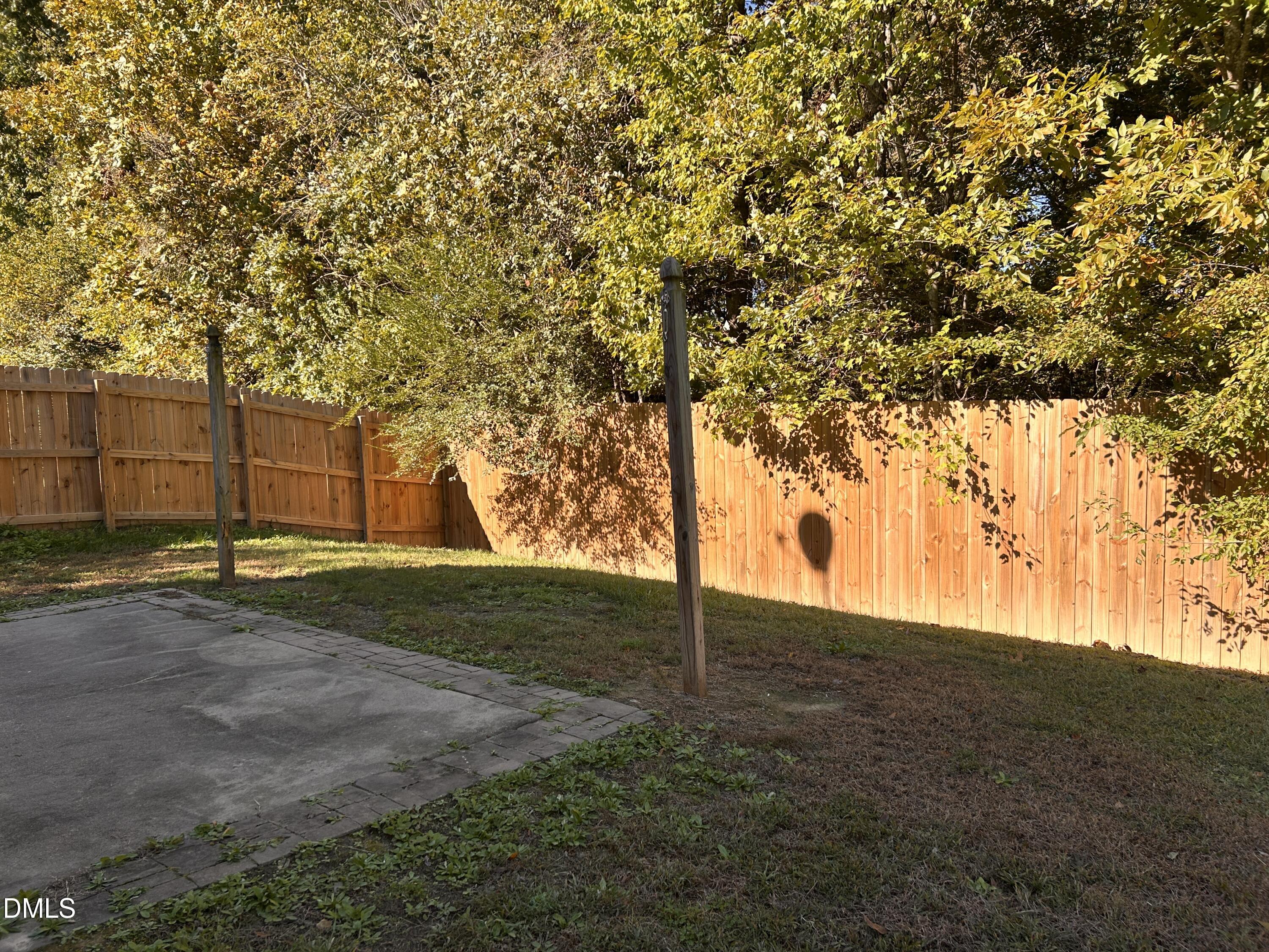 3920 Cane Garden Drive Raleigh, NC 27610 - Photo 21 of 23 a view of backyard of the house