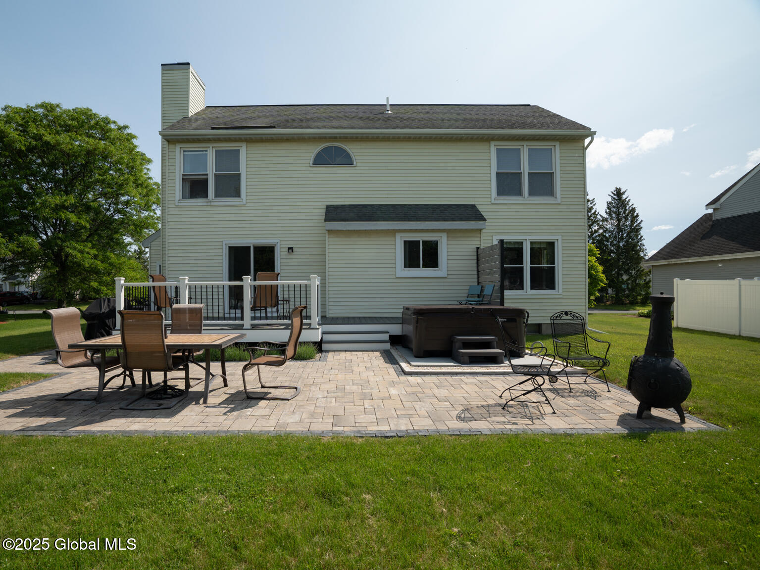 23 Rockefeller Boulevard Rensselaer, NY 12144 - Photo 34 of 39 Backyard View of Patio