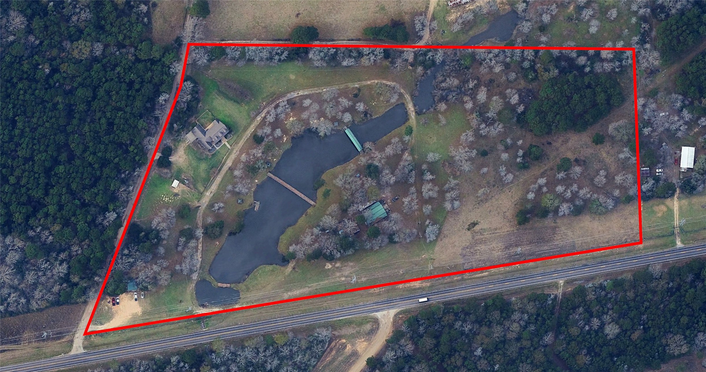 202 Jack White Road Livingston, TX 77351 - Photo 9 of 20 a bird view of a house