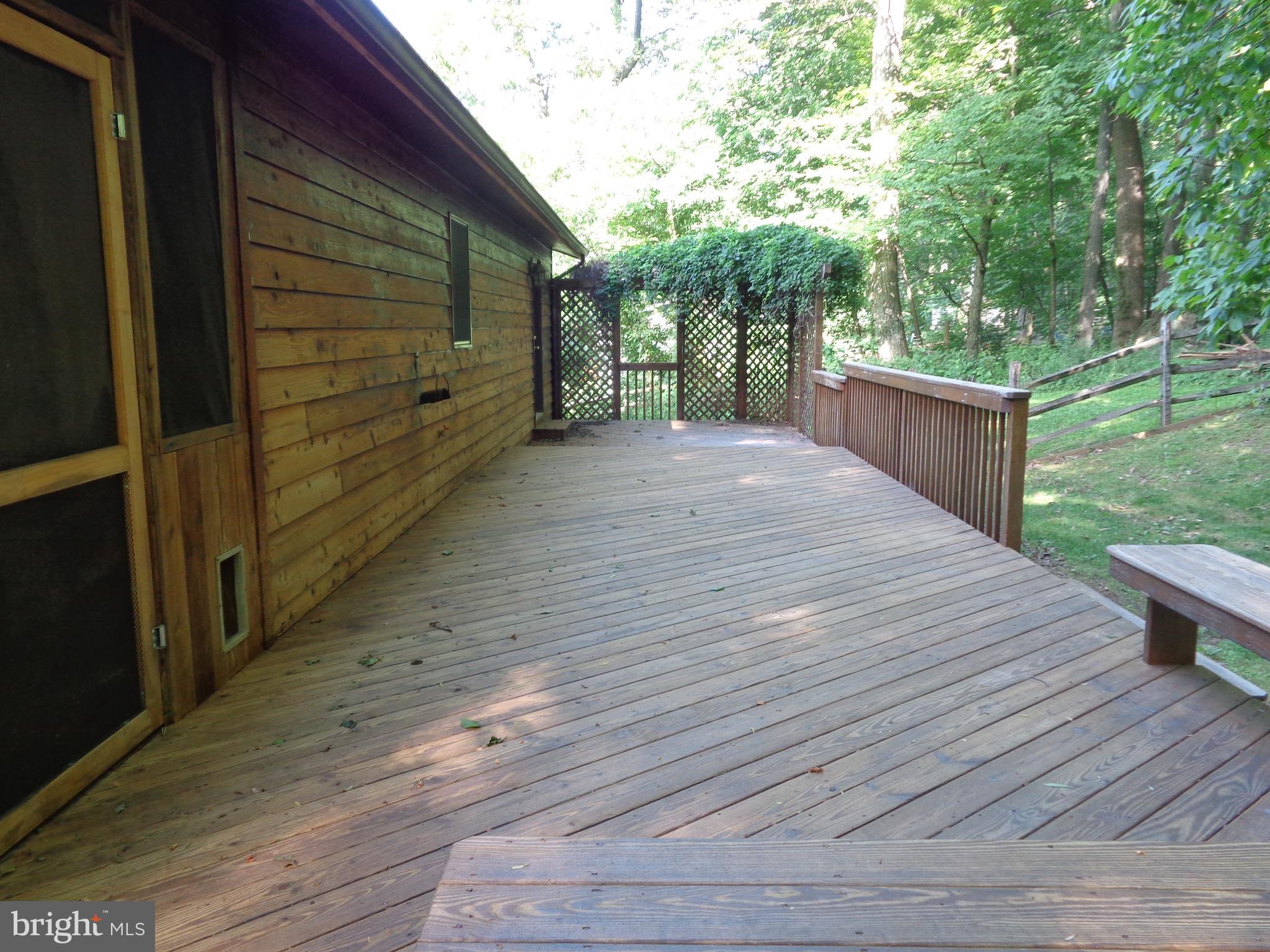 88 Long View Road Linden, VA 22642 - Photo 26 of 30 Huge deck with built-in seating