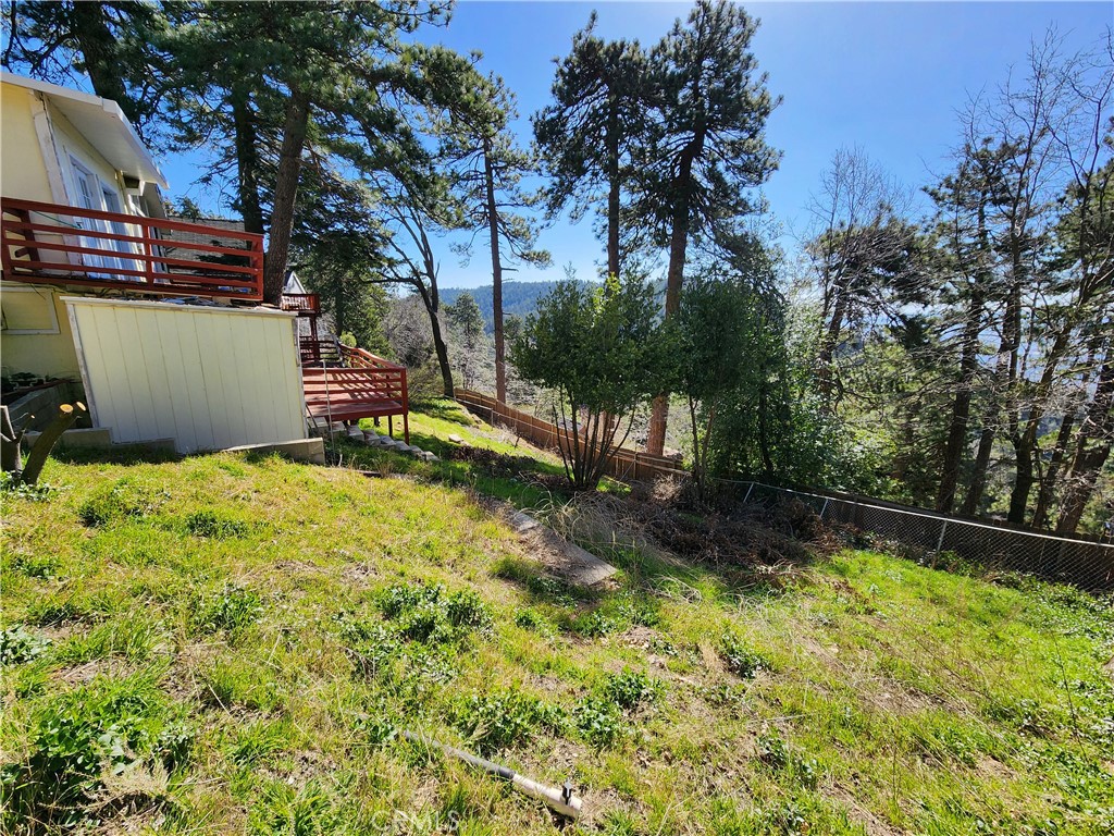 21657 Vista Road Cedarpines Park, CA 92322 - Photo 33 of 39 a view of a backyard