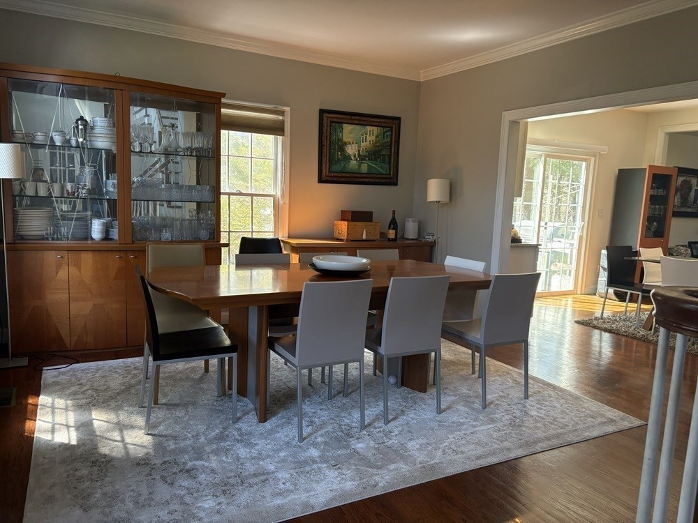 23 Indian Rock Road Natick, MA 01760 - Photo 8 of 22 a view of a dining room with furniture