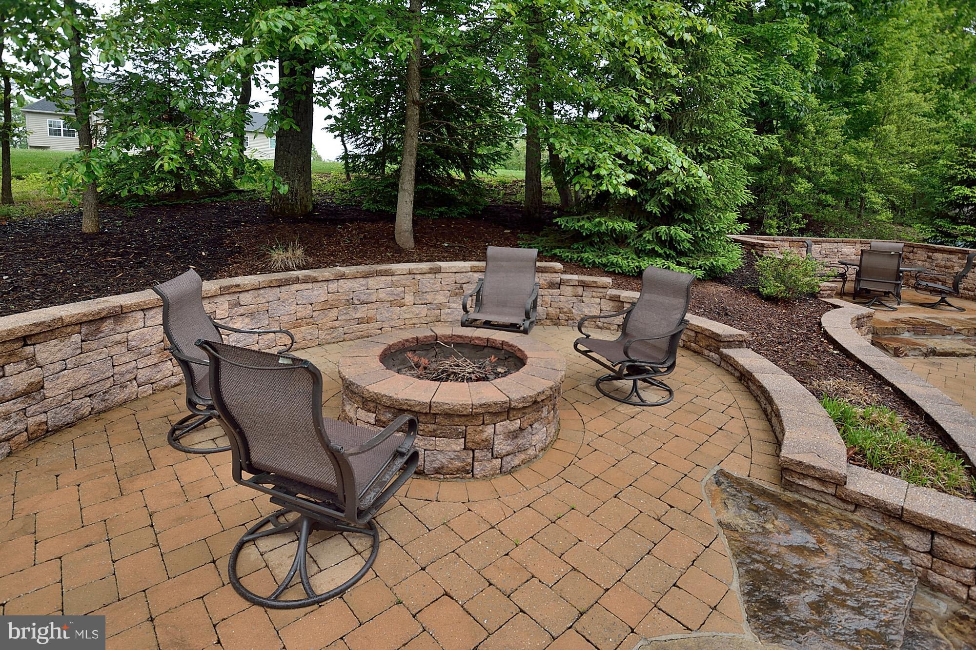 8834 Rommel Drive Lorton, VA 22079 - Photo 3 of 30 Wood Burning Fire Pit