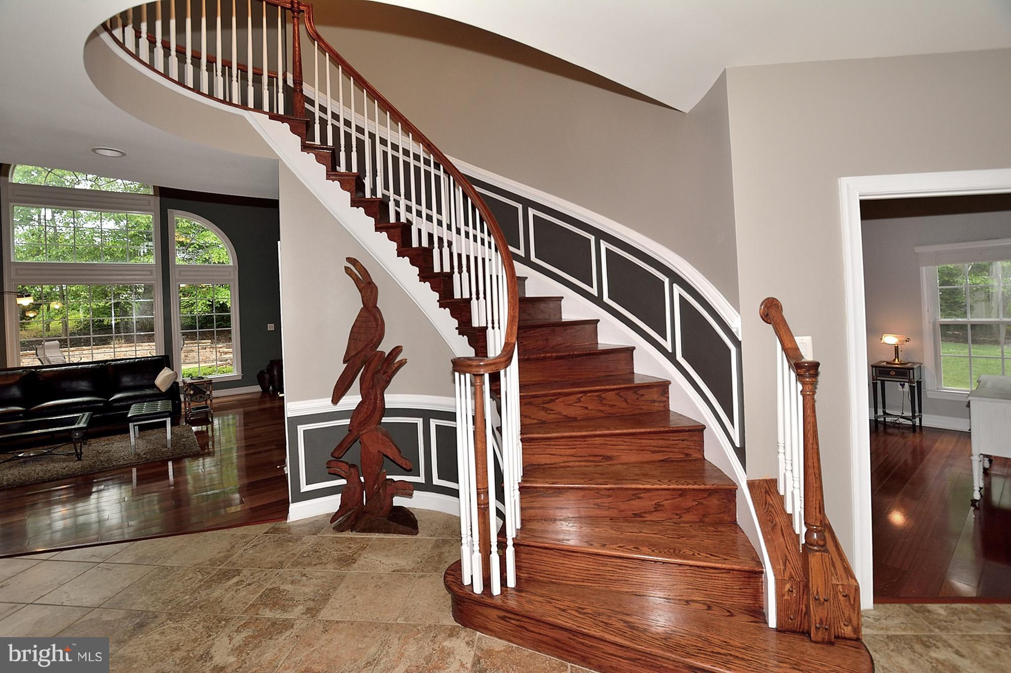 8834 Rommel Drive Lorton, VA 22079 - Photo 6 of 30 Gorgeous Spiral Staircase