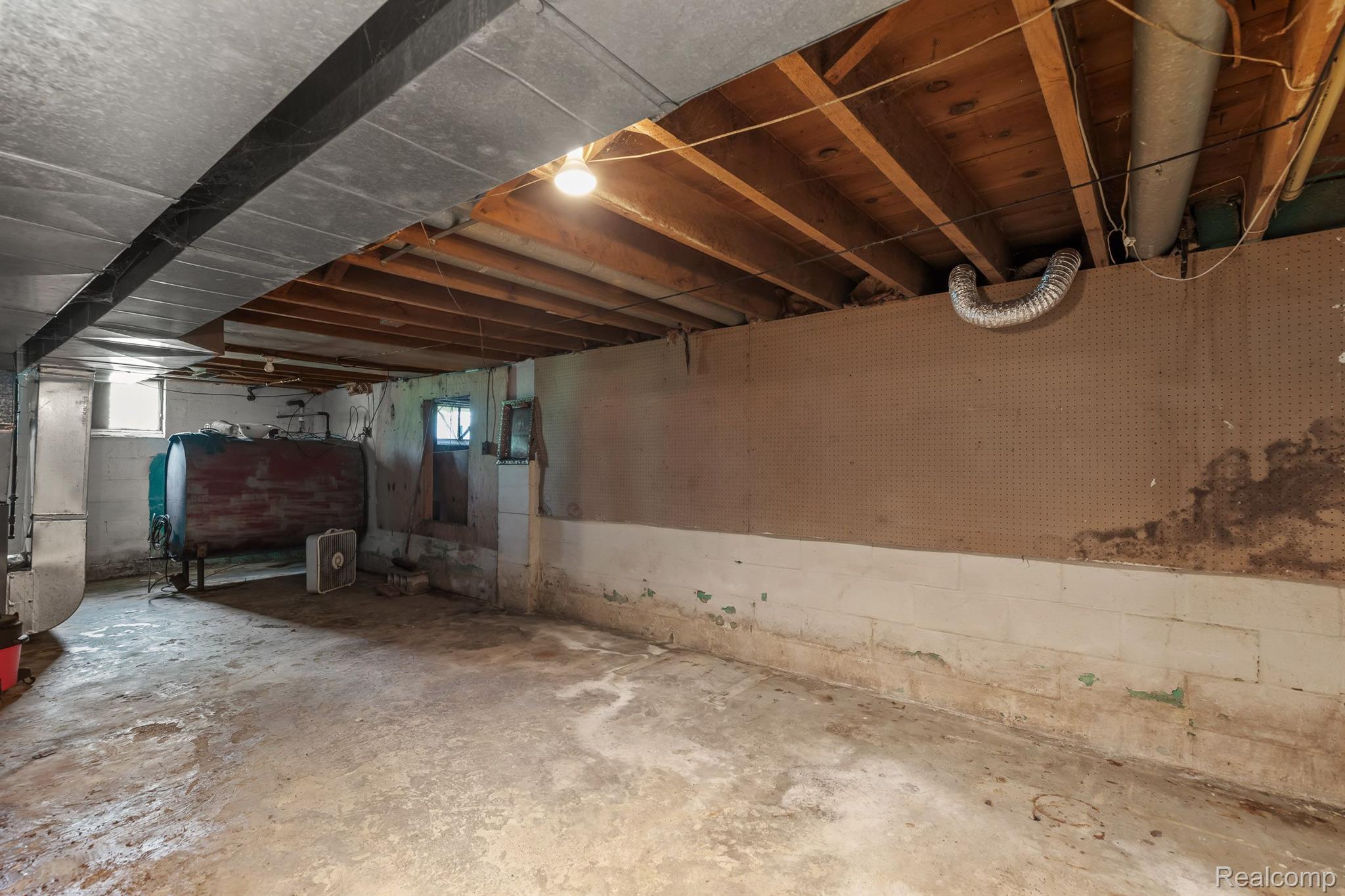 9356 South Lewis Road Vassar, MI 48768 - Photo 29 of 40 Unfinished Basement