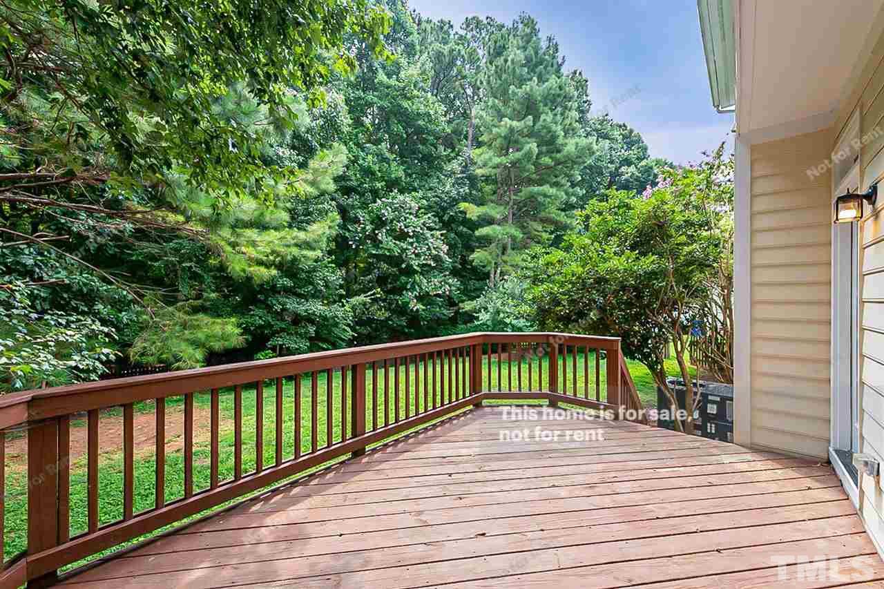 8528 Yucca Trail Raleigh, NC 27615 - Photo 21 of 21 a view of a wooden deck