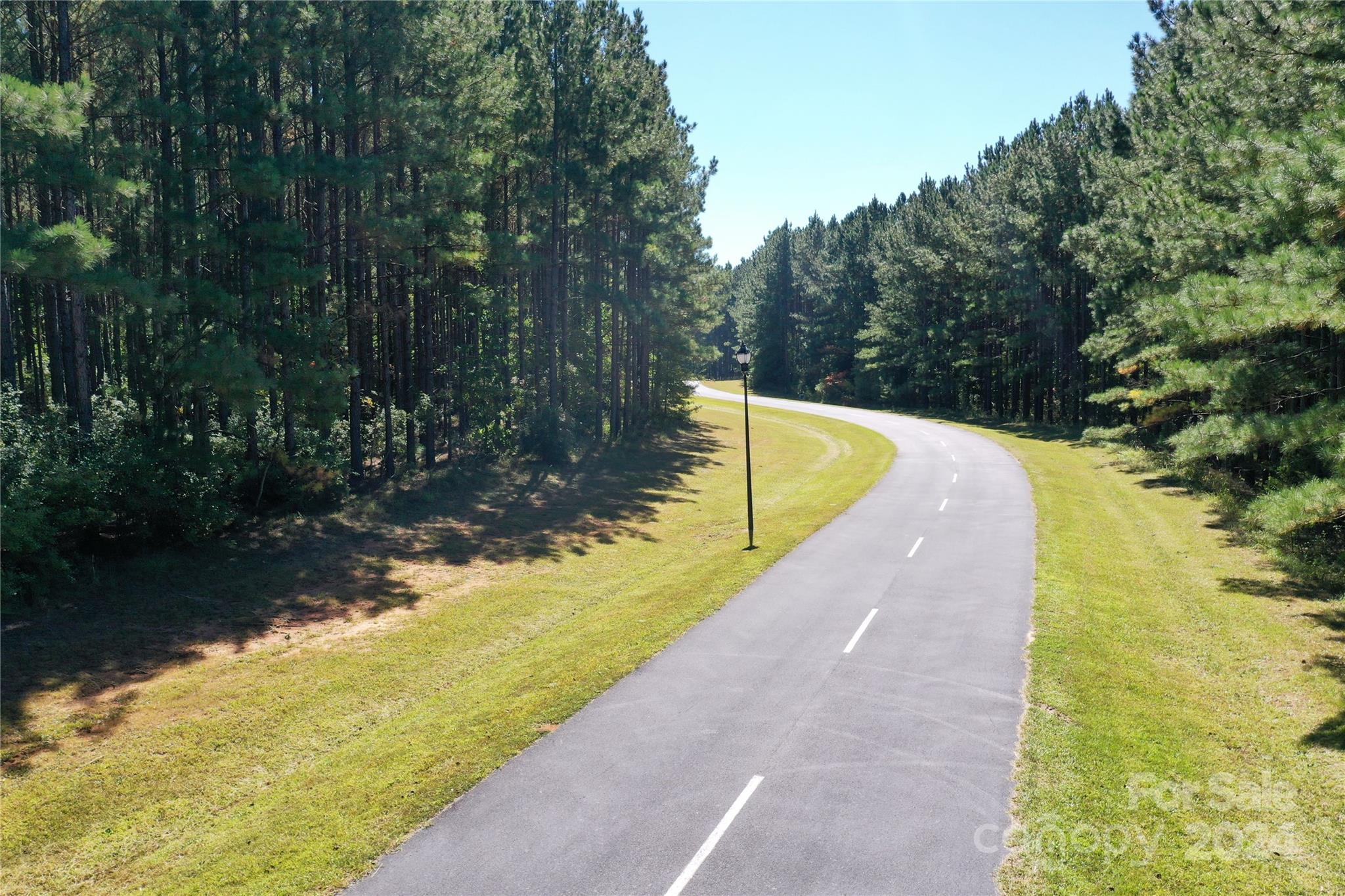 Tbd Tbd Spencer Pointe Road, Unit LOT 21A Lilesville, NC 28091 - Photo 3 of 16 a view of a lake with a yard and large trees