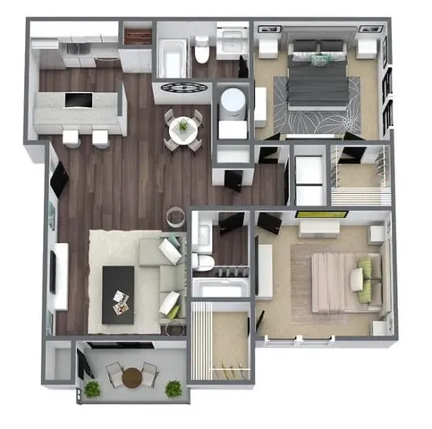 $1,356 | 3500 Windcliff Drive Southeast, Unit 2617, Marietta, GA 30067