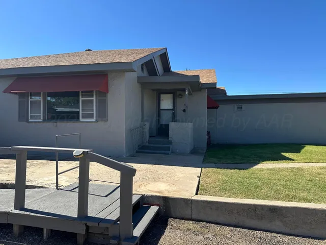 a view of a house with a porch
