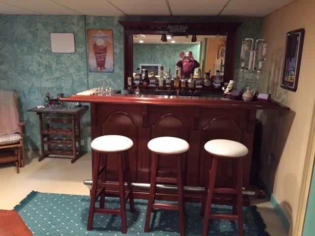 60 Shadagee Road, Unit 34 Saco, ME 04072 - Photo 28 of 30 Family room in basement showing bar...