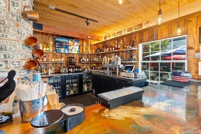 a view of a bar restaurant