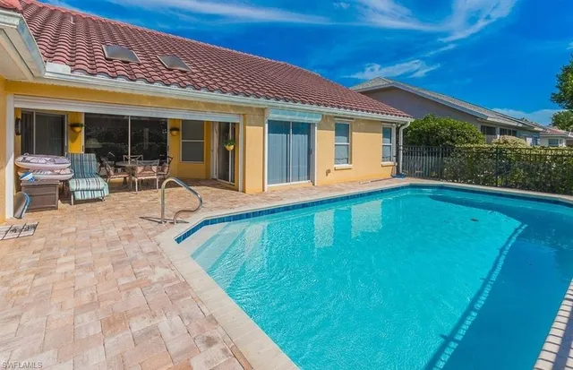 a house view with a seating space