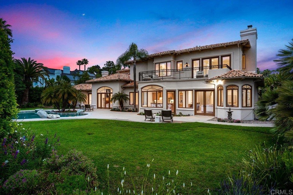 7364 St Andrews Road Rancho Santa Fe, CA 92067 - Photo 1 of 1 a view of a house with backyard and sitting area