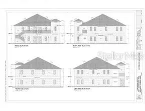 a black and white photo of a big room