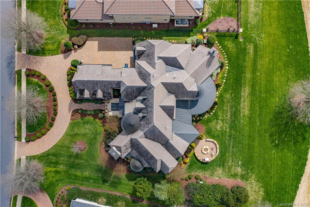 404 Eagle Bend Drive Waxhaw, NC 28173 - Photo 4 of 46 an aerial view of residential house with outdoor space and parking