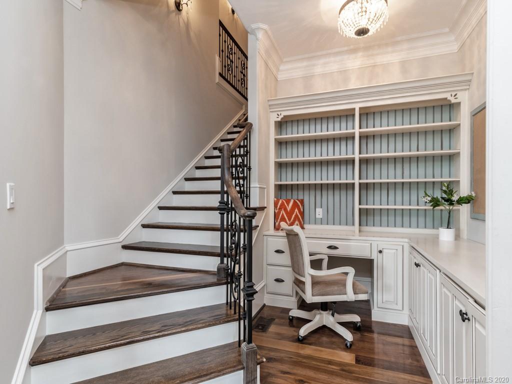 404 Eagle Bend Drive Waxhaw, NC 28173 - Photo 41 of 46 a view of entryway and hall with wooden floor