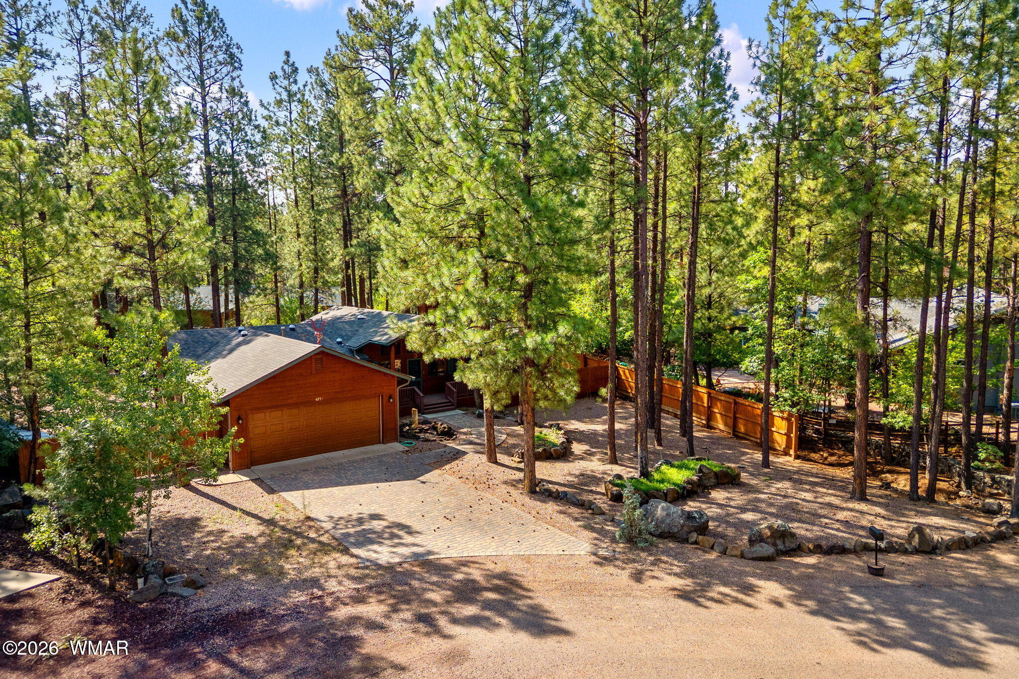 6735 Sunset Trail Pinetop, AZ 85935 - Photo 28 of 33 a view of outdoor space yard and patio