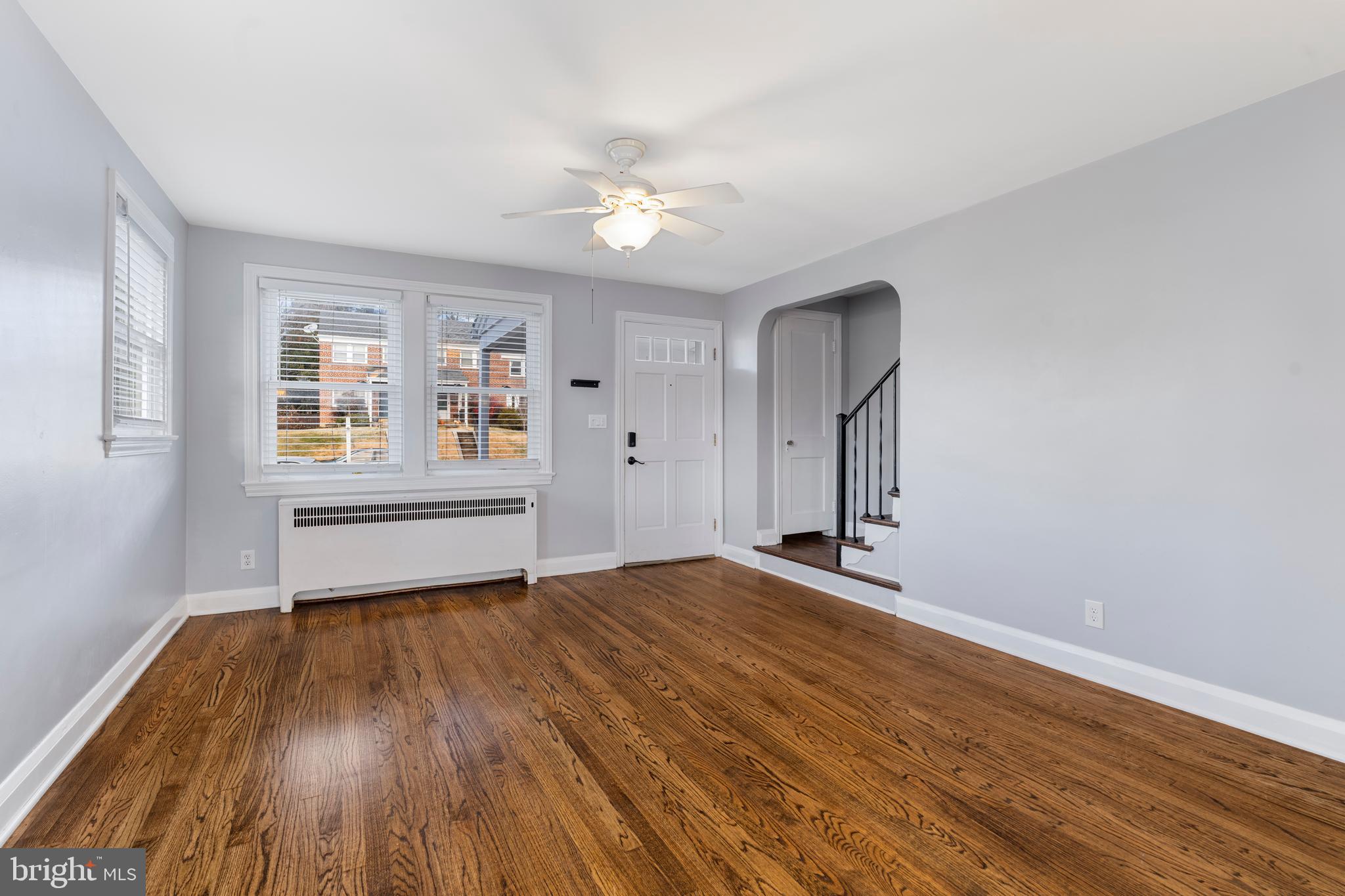 201 Ridge Avenue Towson, MD 21286 - Photo 6 of 40 Ceiling fan for hot summer days.