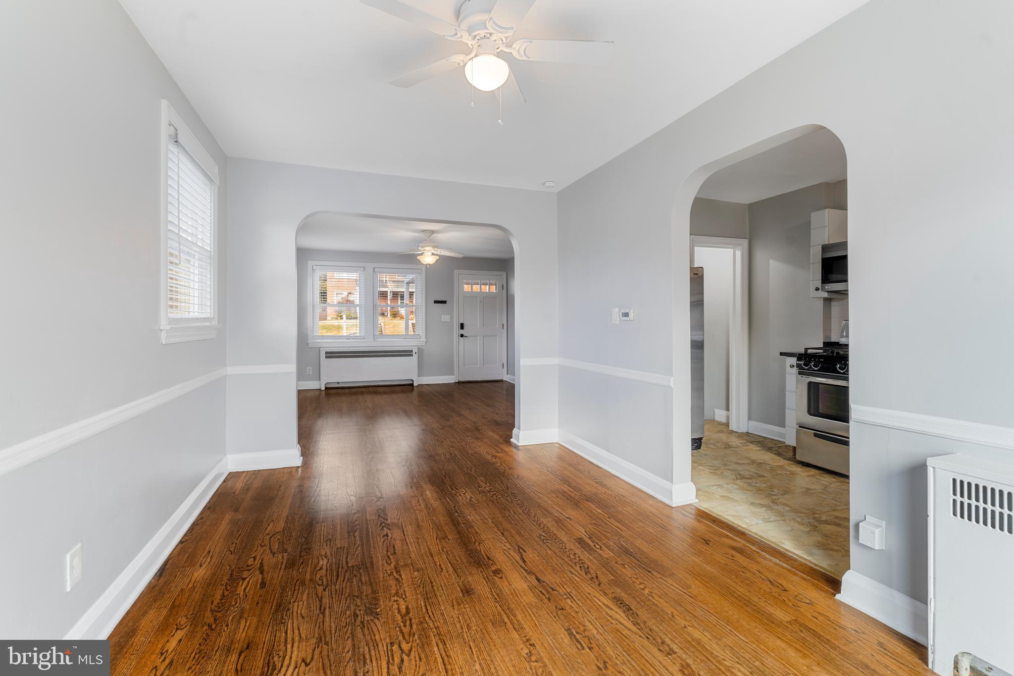 201 Ridge Avenue Towson, MD 21286 - Photo 9 of 40 Recently refinished hardwood floors.