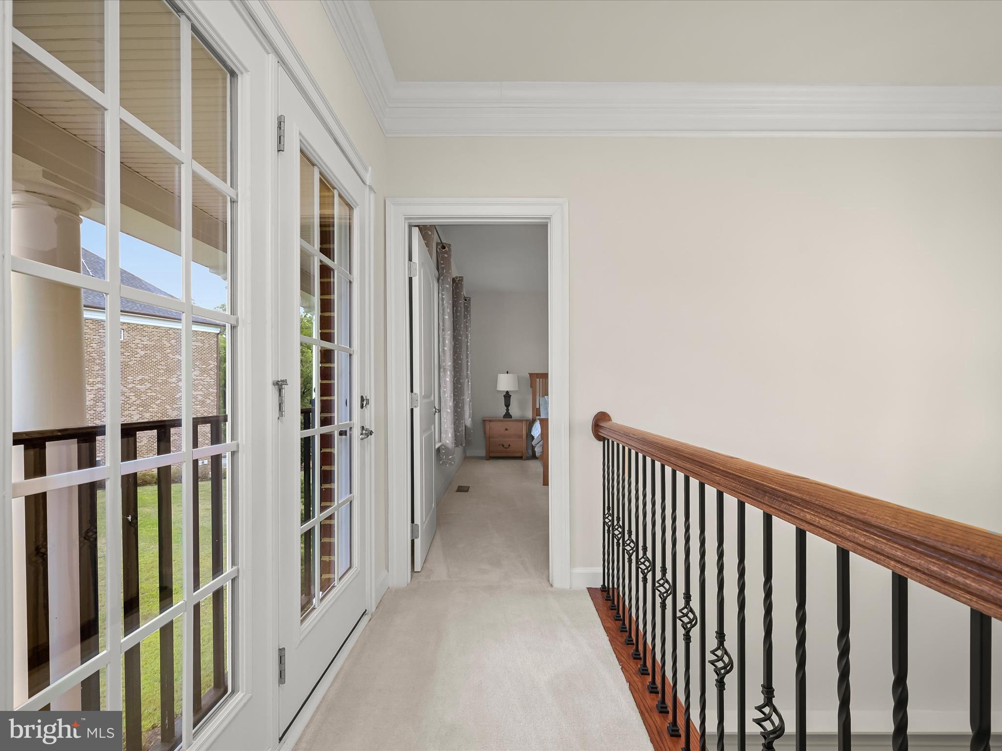 13030 Highgrove Road Highland, MD 20777 - Photo 66 of 127 Juliette Balcony Between Bedrooms 2 & 3