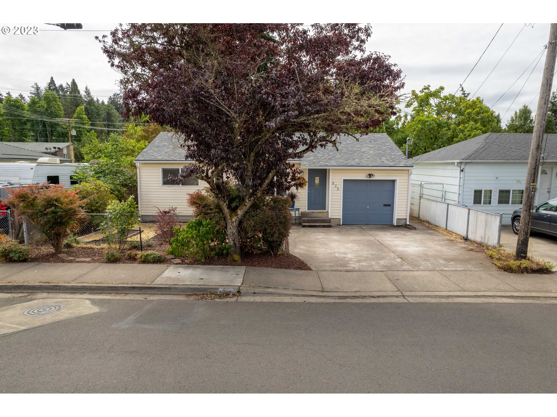535 West M Street Springfield, OR 97477 - Photo 39 of 48 a house with a tree in front of it