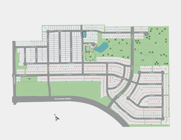 a spacious bedroom with a bed and a potted plant