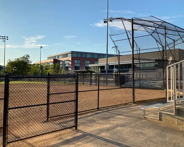 a view of a balcony with staircase
