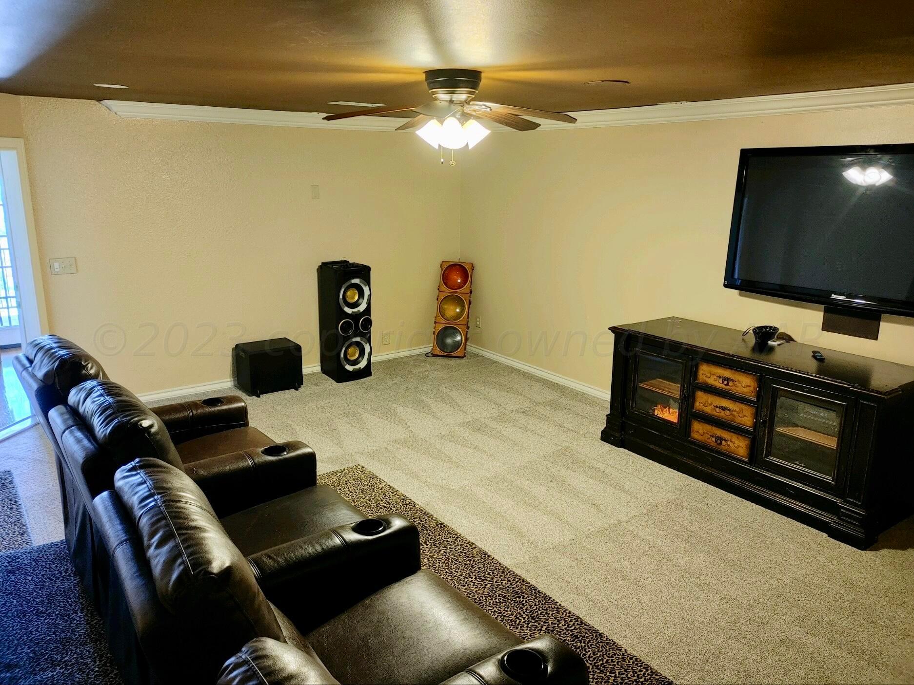 9 Cypress Point Amarillo, TX 79124 - Photo 35 of 42 Theater Room