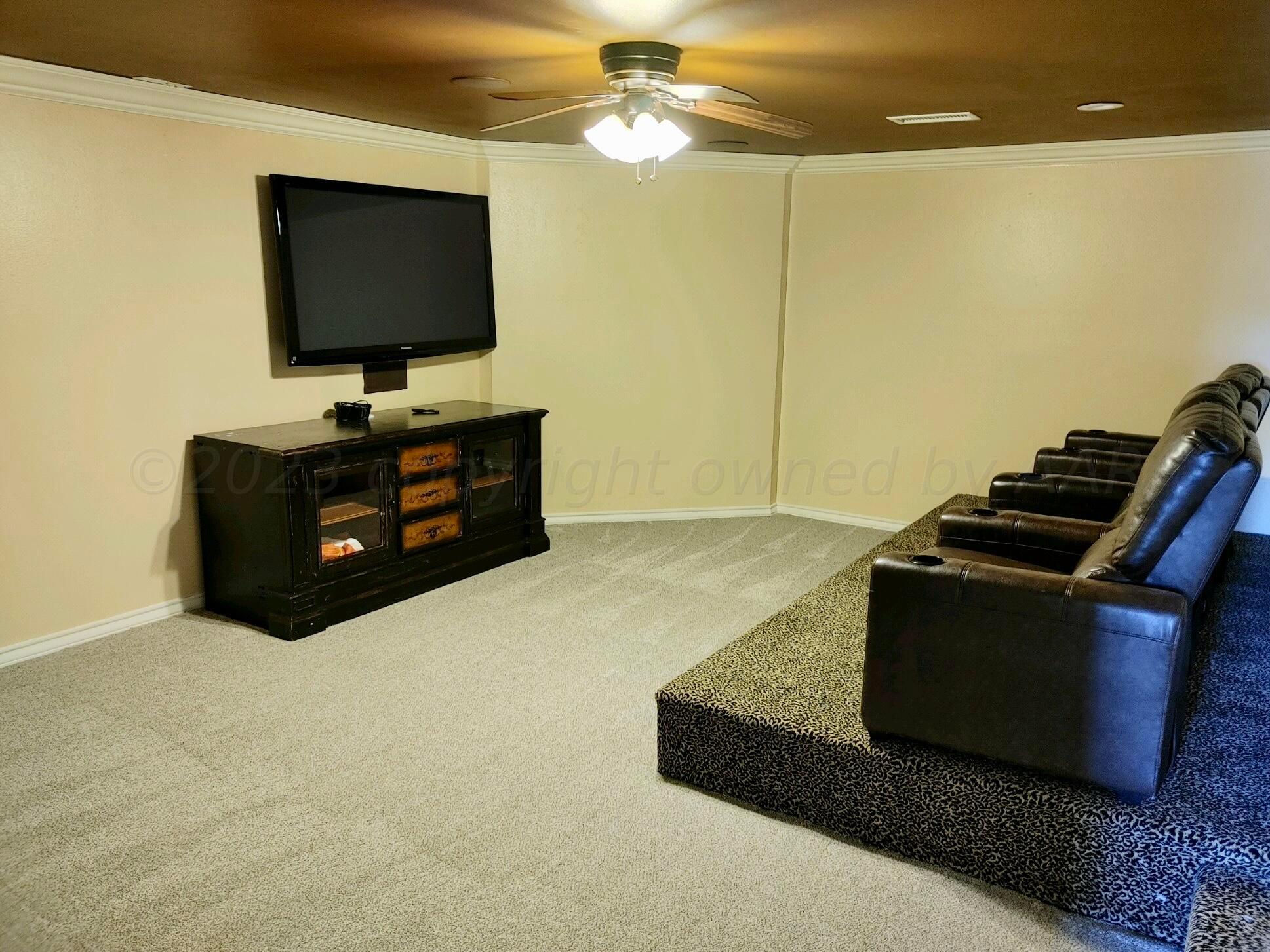 9 Cypress Point Amarillo, TX 79124 - Photo 36 of 42 Theater Room