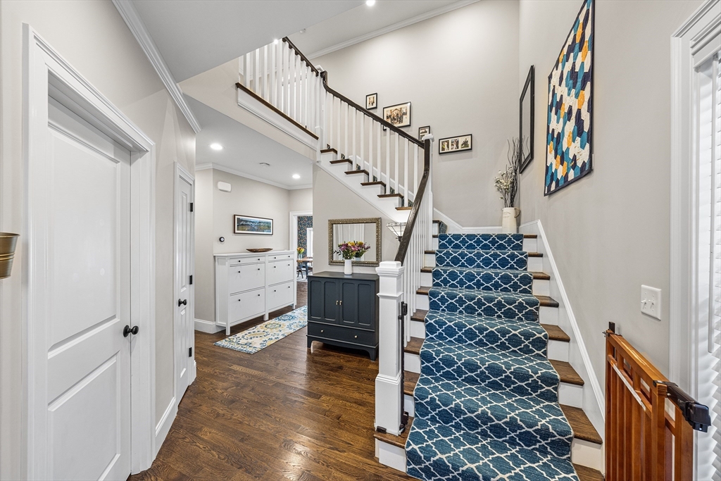 48 Hillcrest Road Waltham, MA 02451 - Photo 18 of 42 a view of entryway and hall with wooden floor