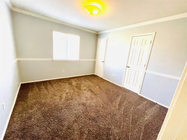 a view of empty room with a window