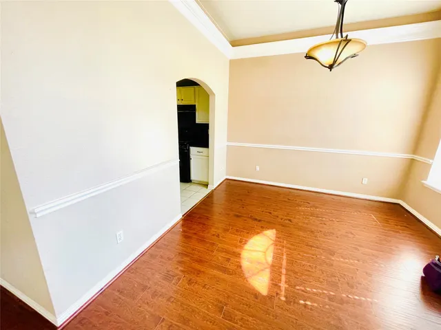 a view of empty room